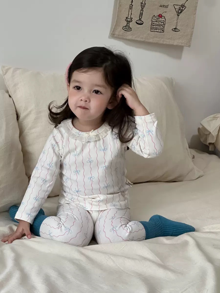 碎花翻領居家套裝