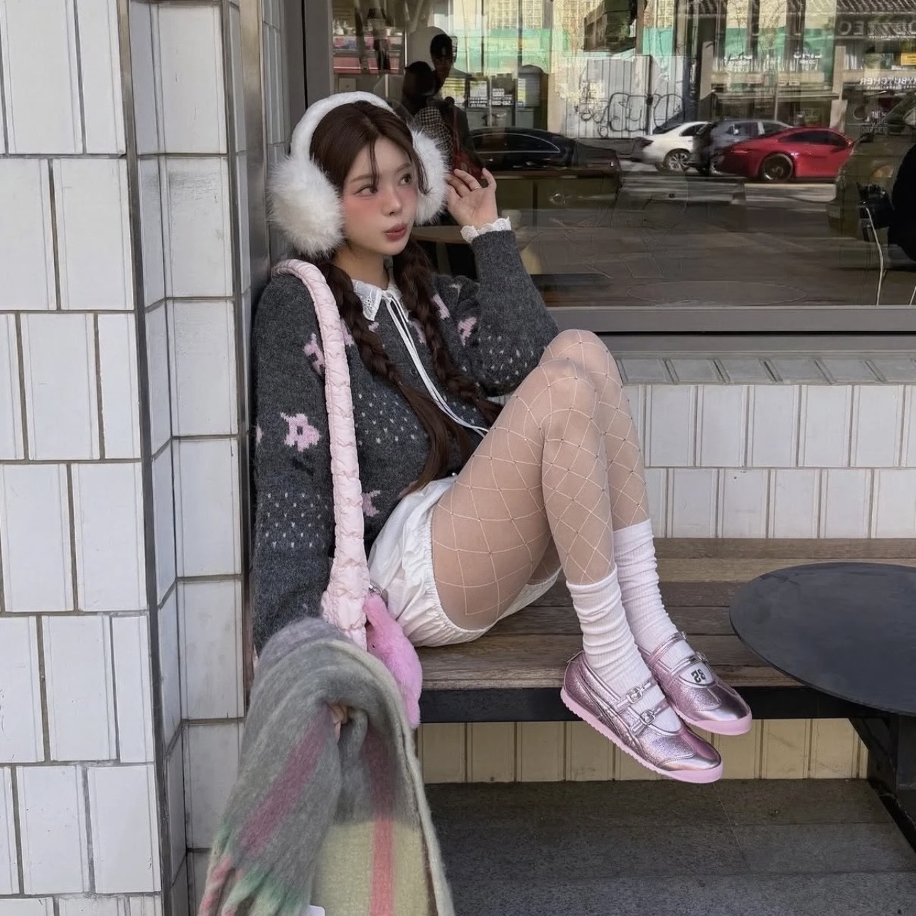 ONITSUKA TIGER MEXICO 66 TGRS 亮粉 銀河 粉色 瑪莉珍 鬼塚虎 1182A677-700