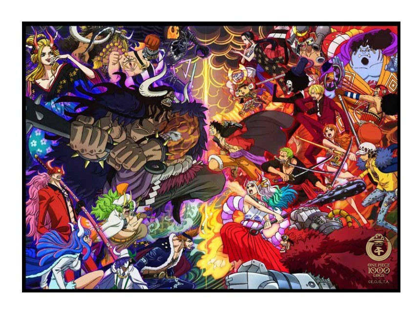 One Piece 1000 Tees &nbsp;Black