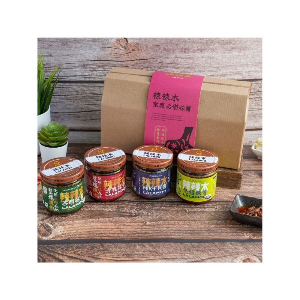 辣辣木™ 超值醬料禮盒-干貝醬3入組