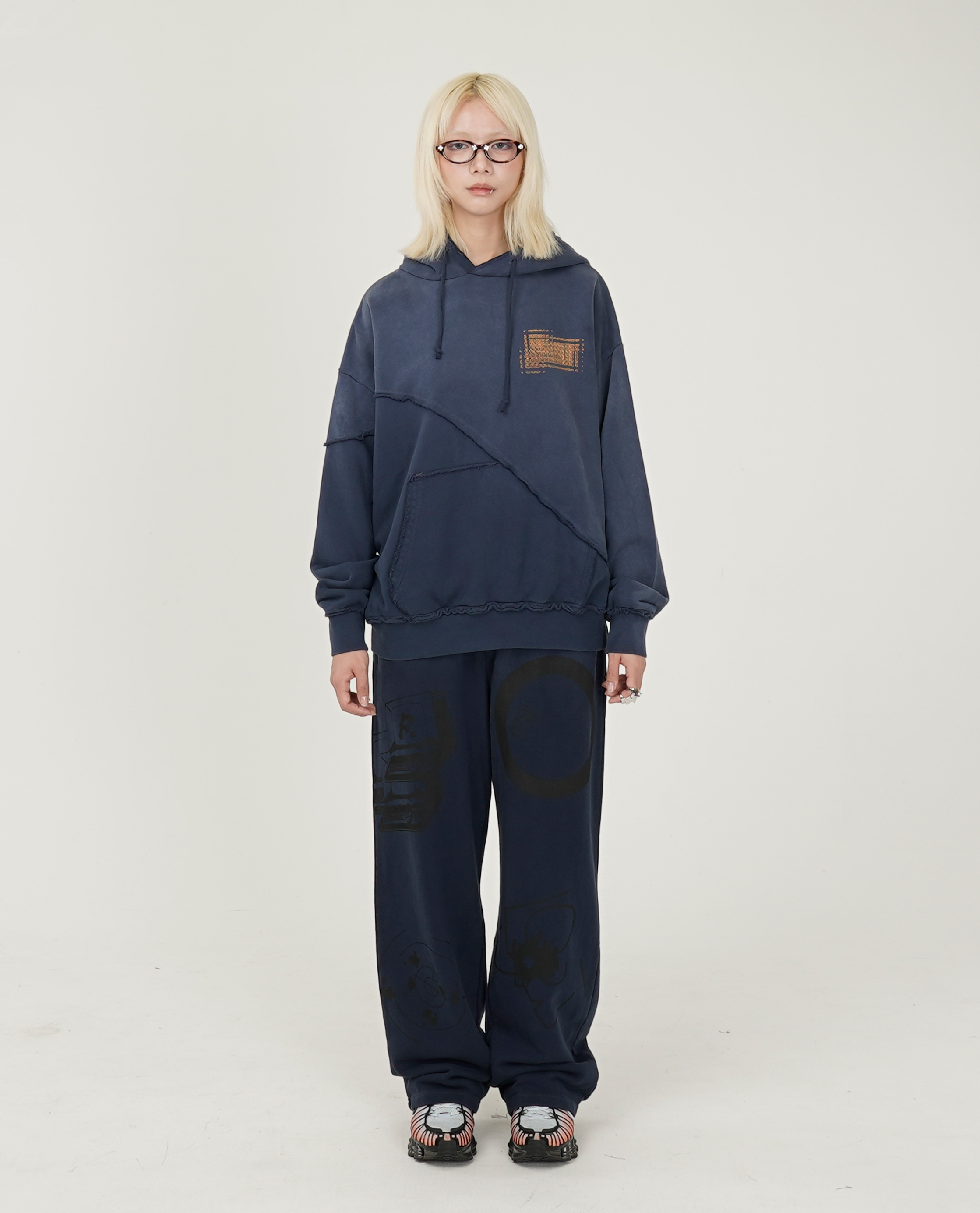 F-LAGSTUF-F "FS" FADE MIX HOODIE - 25FW