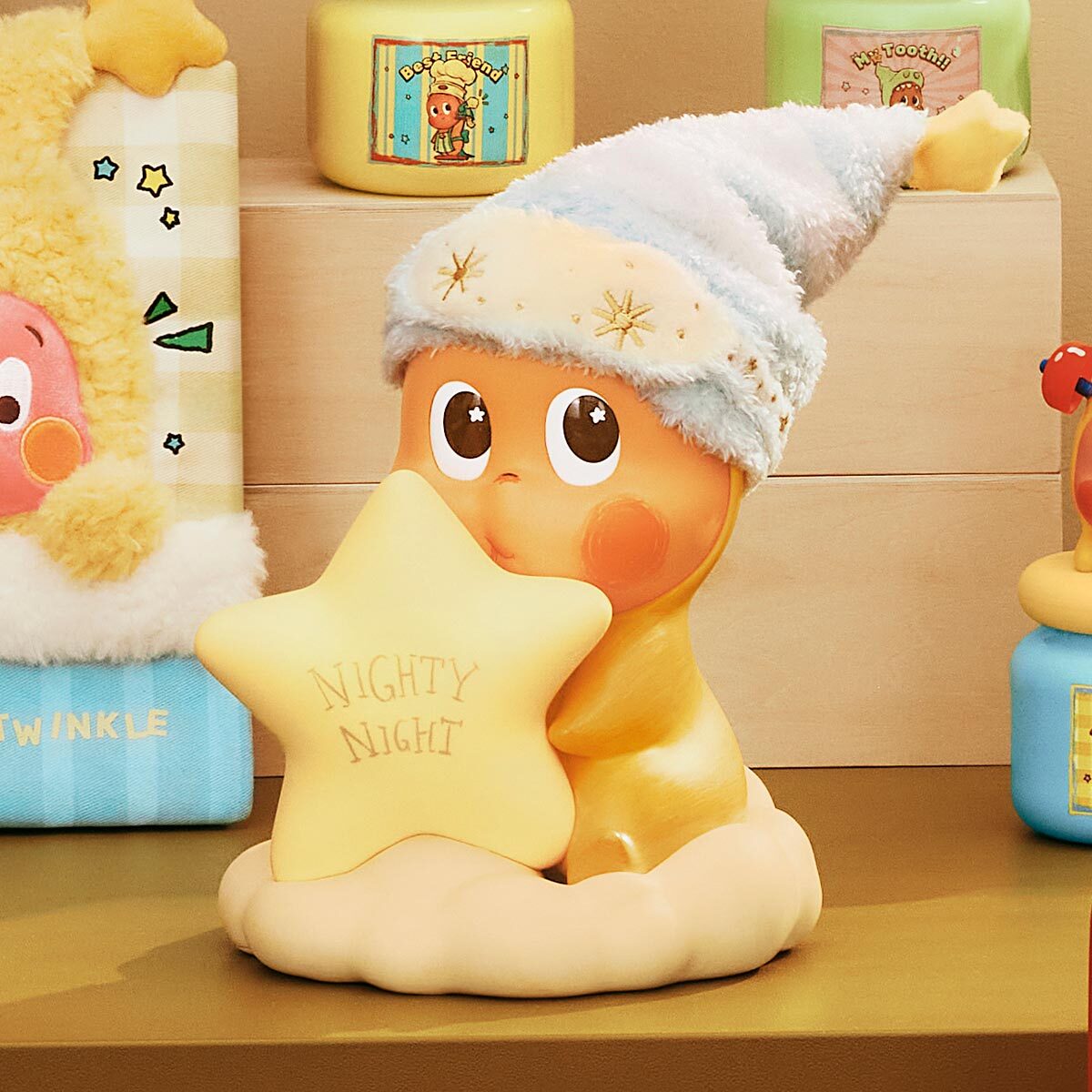 POP MART 泡泡瑪特星星人經典系列 晚安拍拍燈