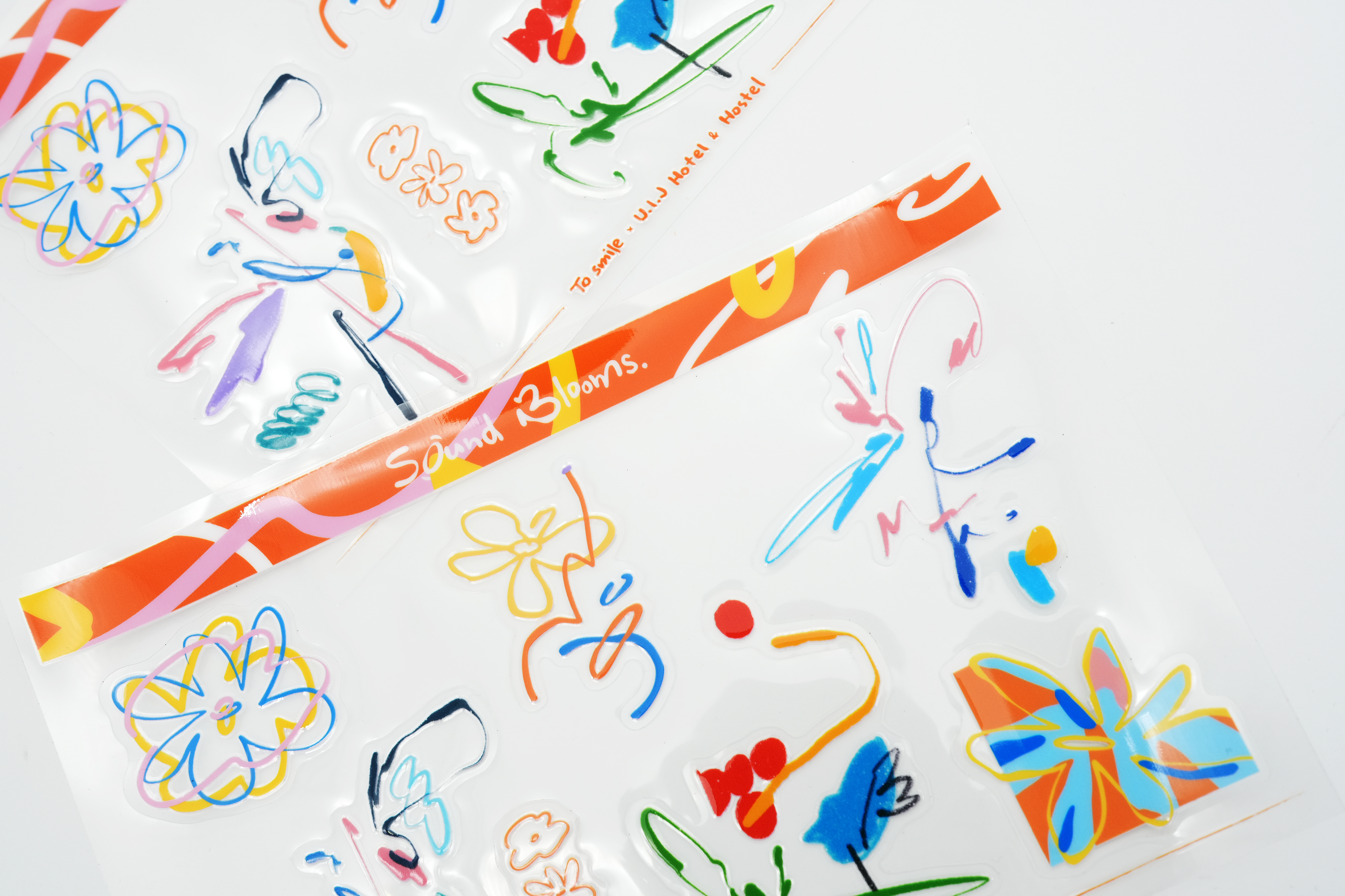 《Sound Blooms》水晶貼紙