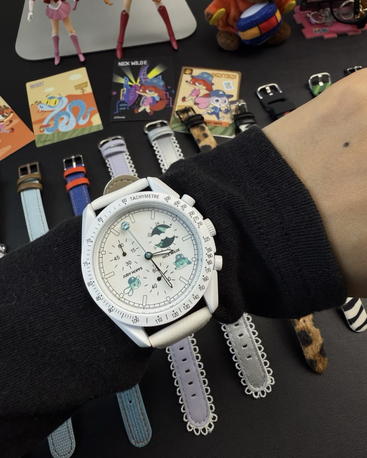 <正版授權>MINISO 名創 動物方城市2 手錶盲盒 迪士尼