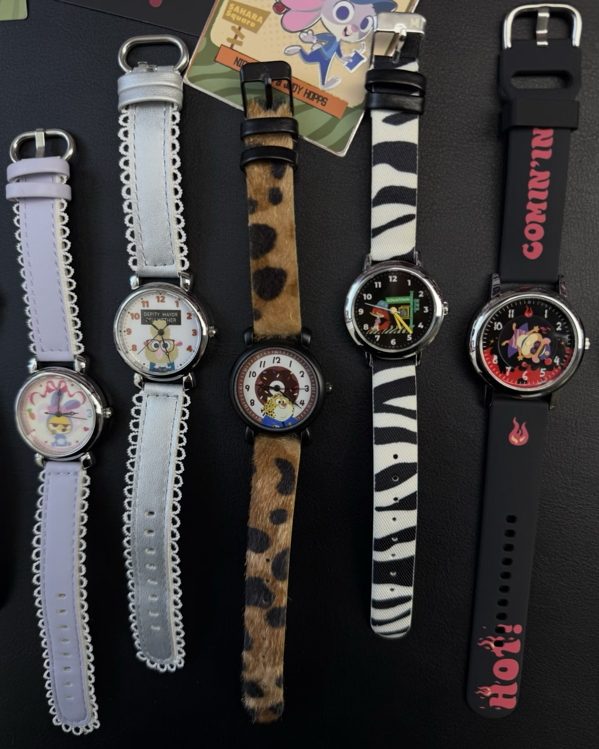 <正版授權>MINISO 名創 動物方城市2 手錶盲盒 迪士尼