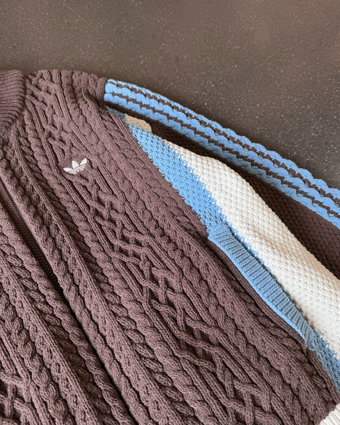 (預訂) Adidas Cardigan - Brown