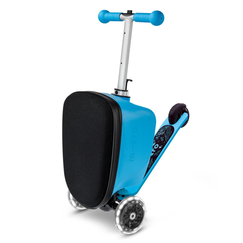 Micro - Junior 行李箱滑板車 (2-6歲) 藍色【立即預訂！7個工作日後出貨】
