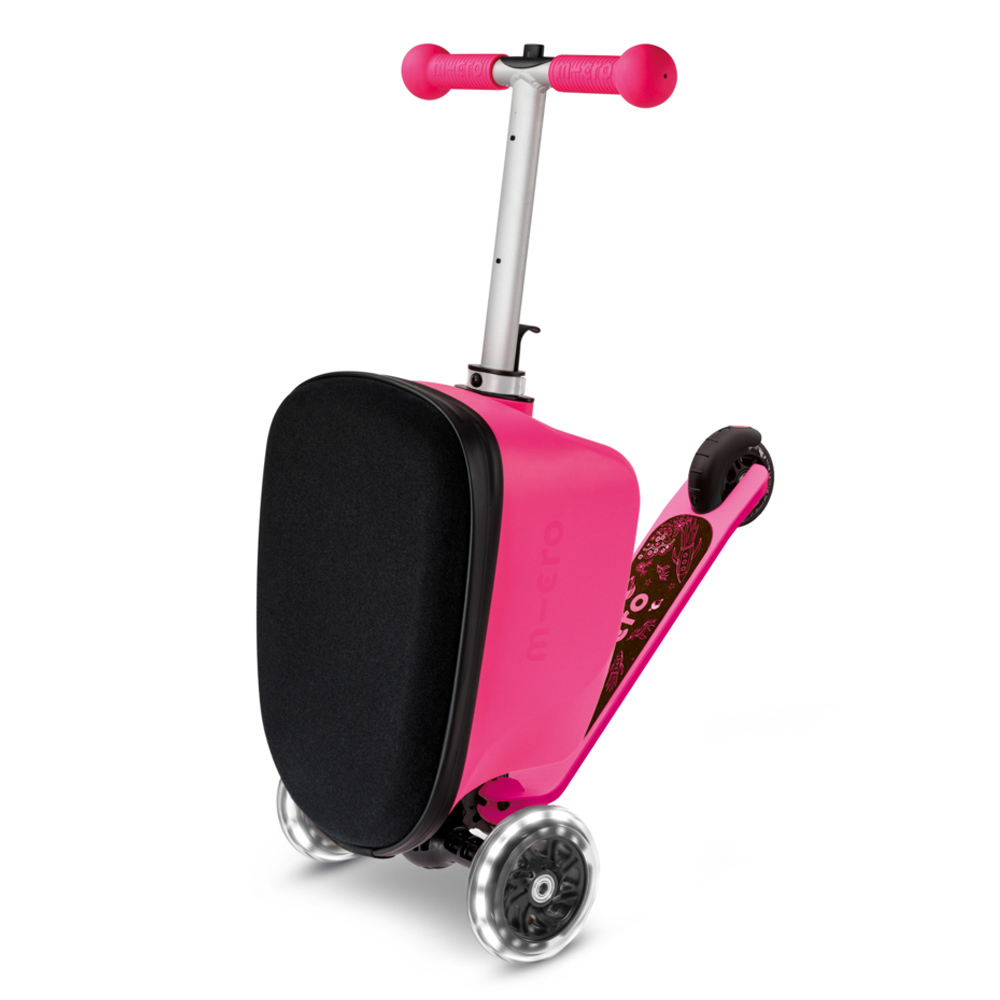 Micro - Junior 行李箱滑板車 (2-6歲)粉色【立即預訂！7個工作日後出貨】