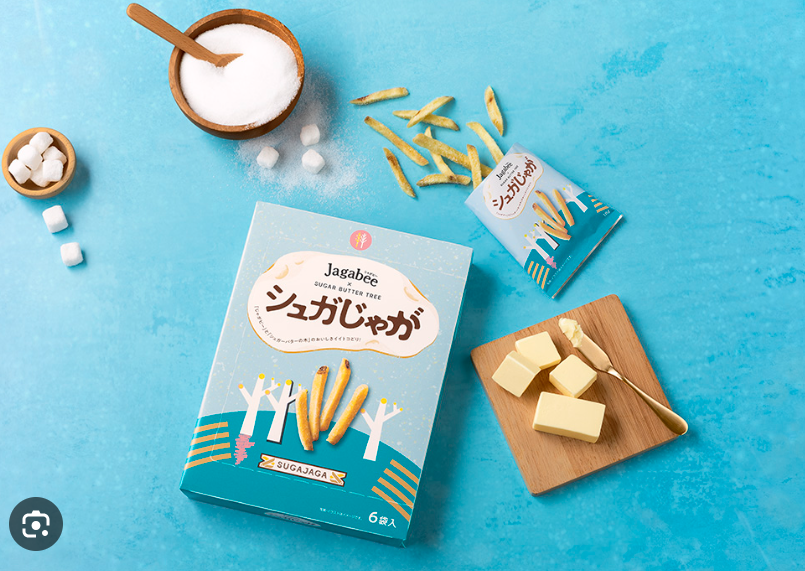 《Jagabee × 砂糖樹》 聯名合作 原味薯條6袋入