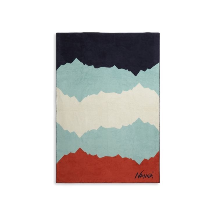 MULTI COLOR RIDGELINE COTTON BLANKET