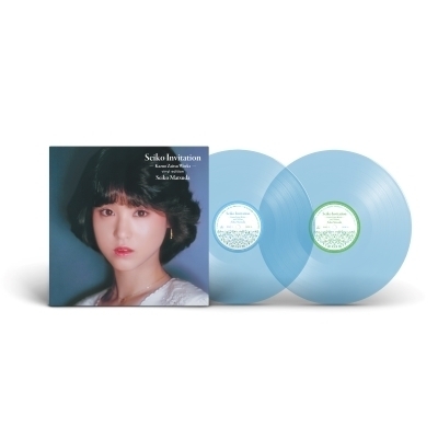 松田聖子 Seiko Invitation Kazuo Zaitsu works－ vinyl edition Clear Pastel Blue Vinyl] 2LP