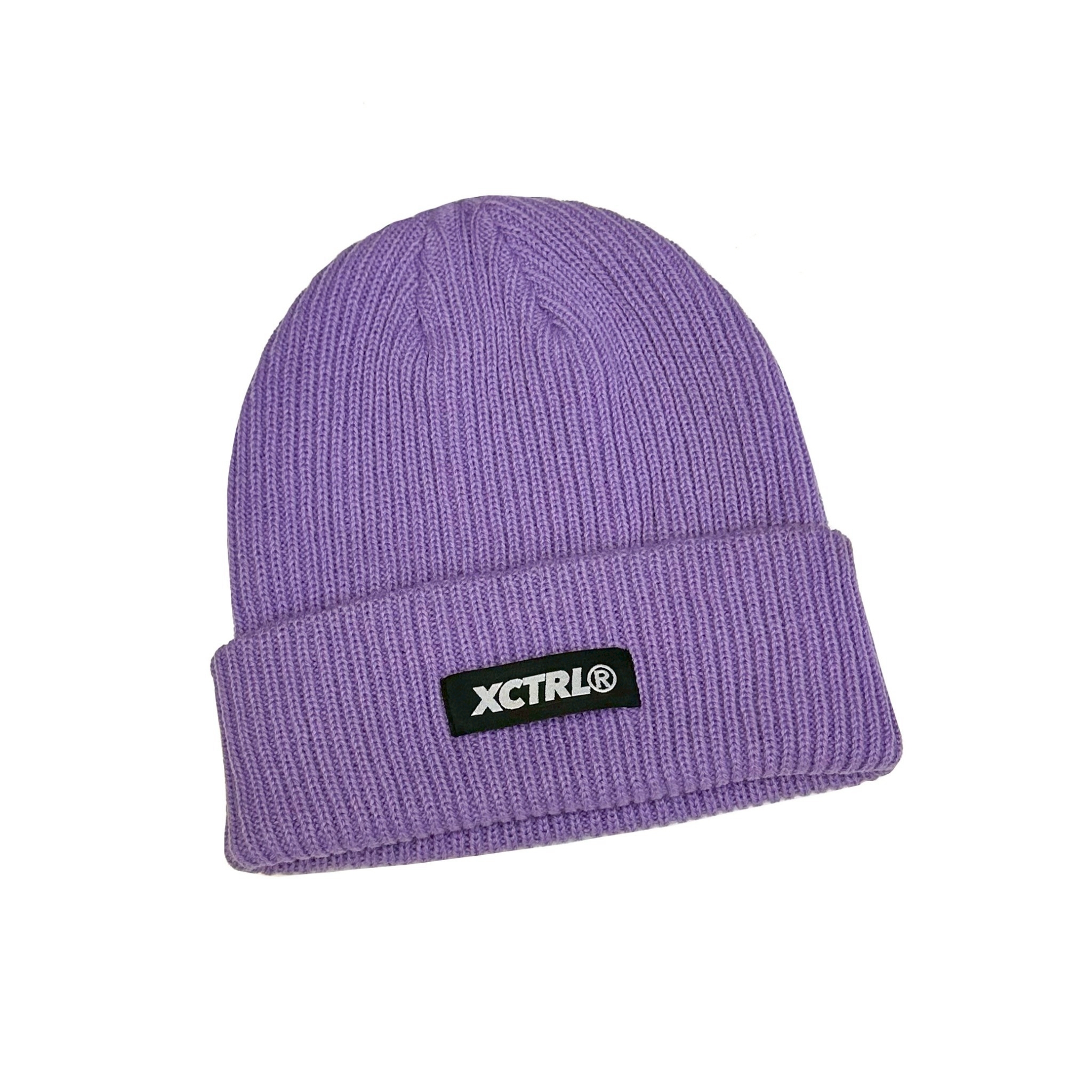XCTRL 品牌織標毛帽-紫