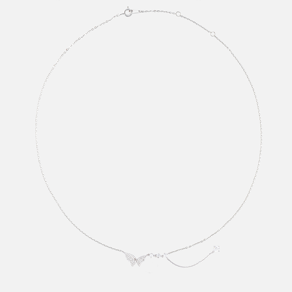 AMARA蝴蝶點墜項鍊
