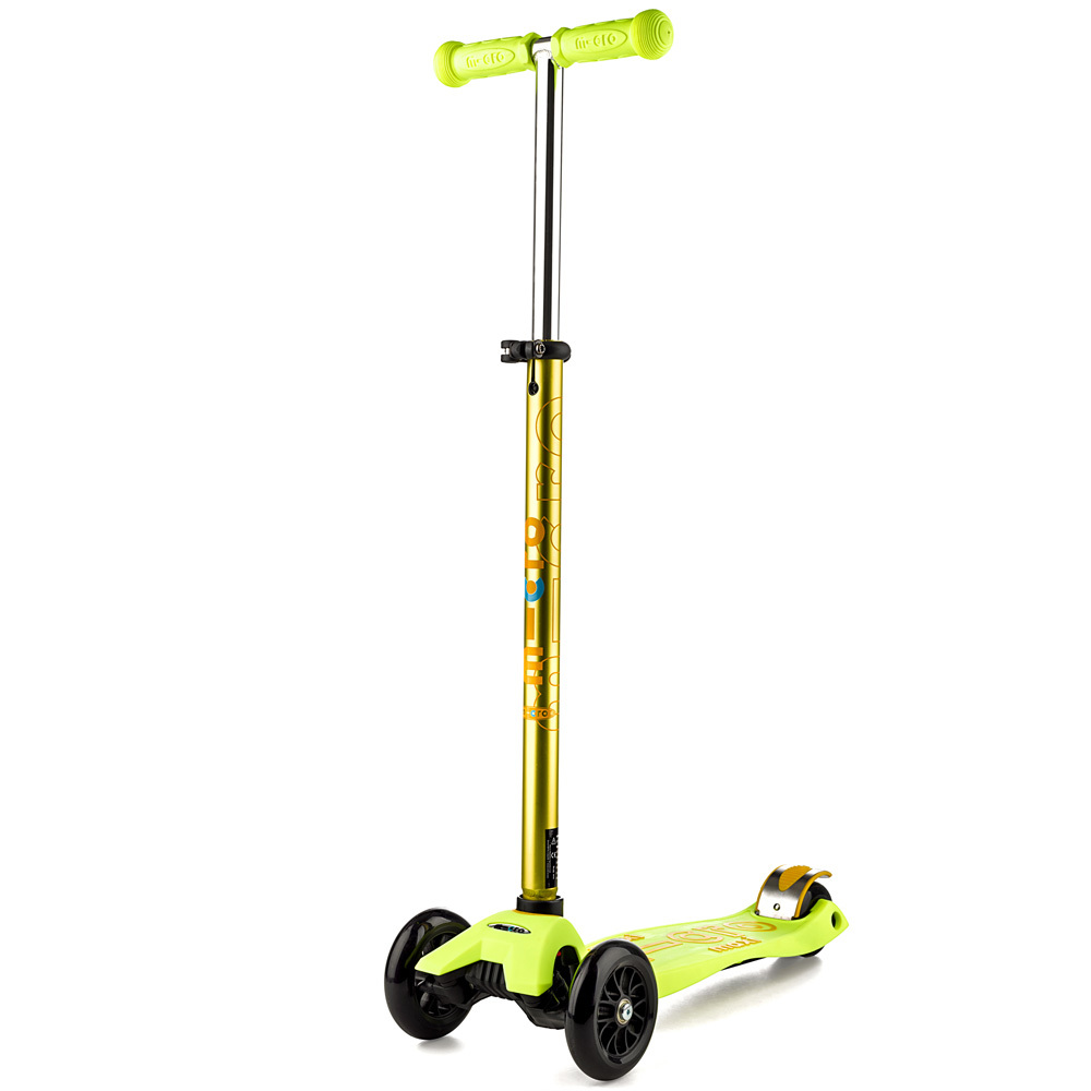 Micro - Maxi Micro Deluxe 滑板車 (5-12歲)黃色【立即預訂! 7個工作日後出貨】