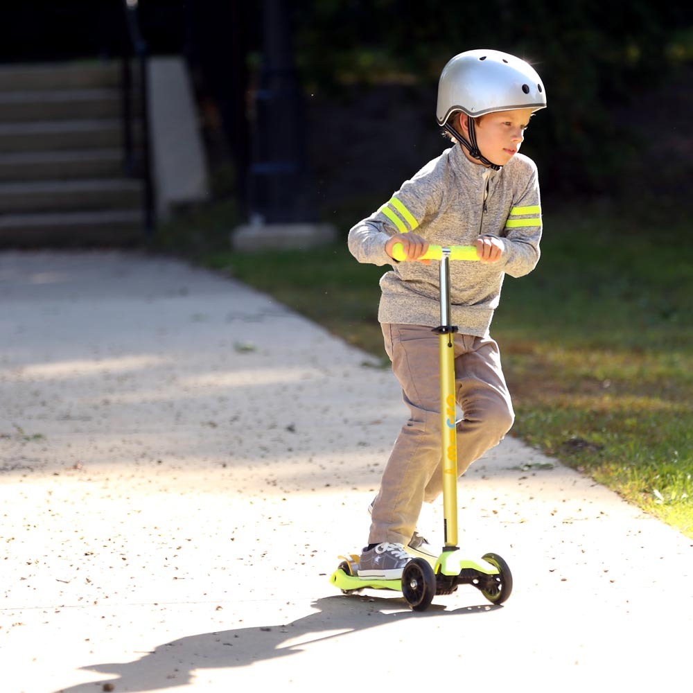 Micro - Maxi Micro Deluxe 滑板車 (5-12歲)黃色【立即預訂! 7個工作日後出貨】