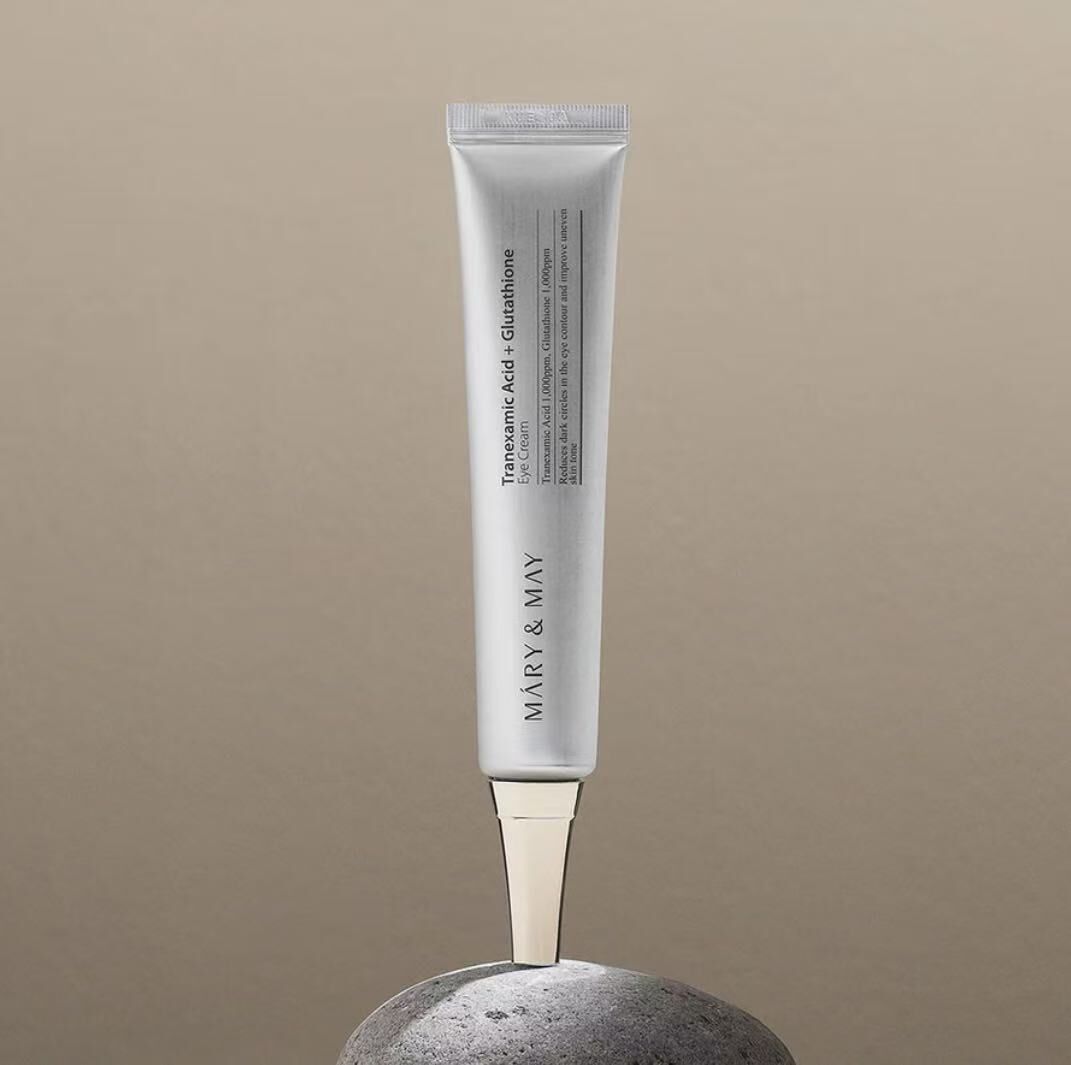 MARY&MAY 傳明酸穀胱甘肽眼霜 Tranexamic Acid + Glutatione Eye Cream 12g/30g