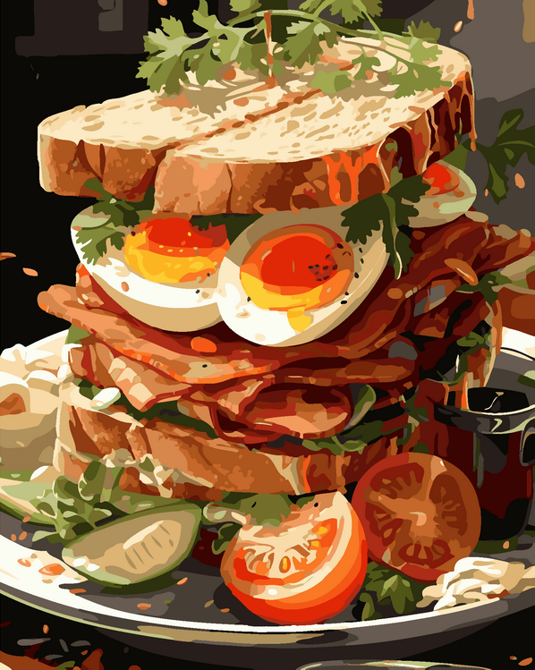 【DT203】豐滿三明治