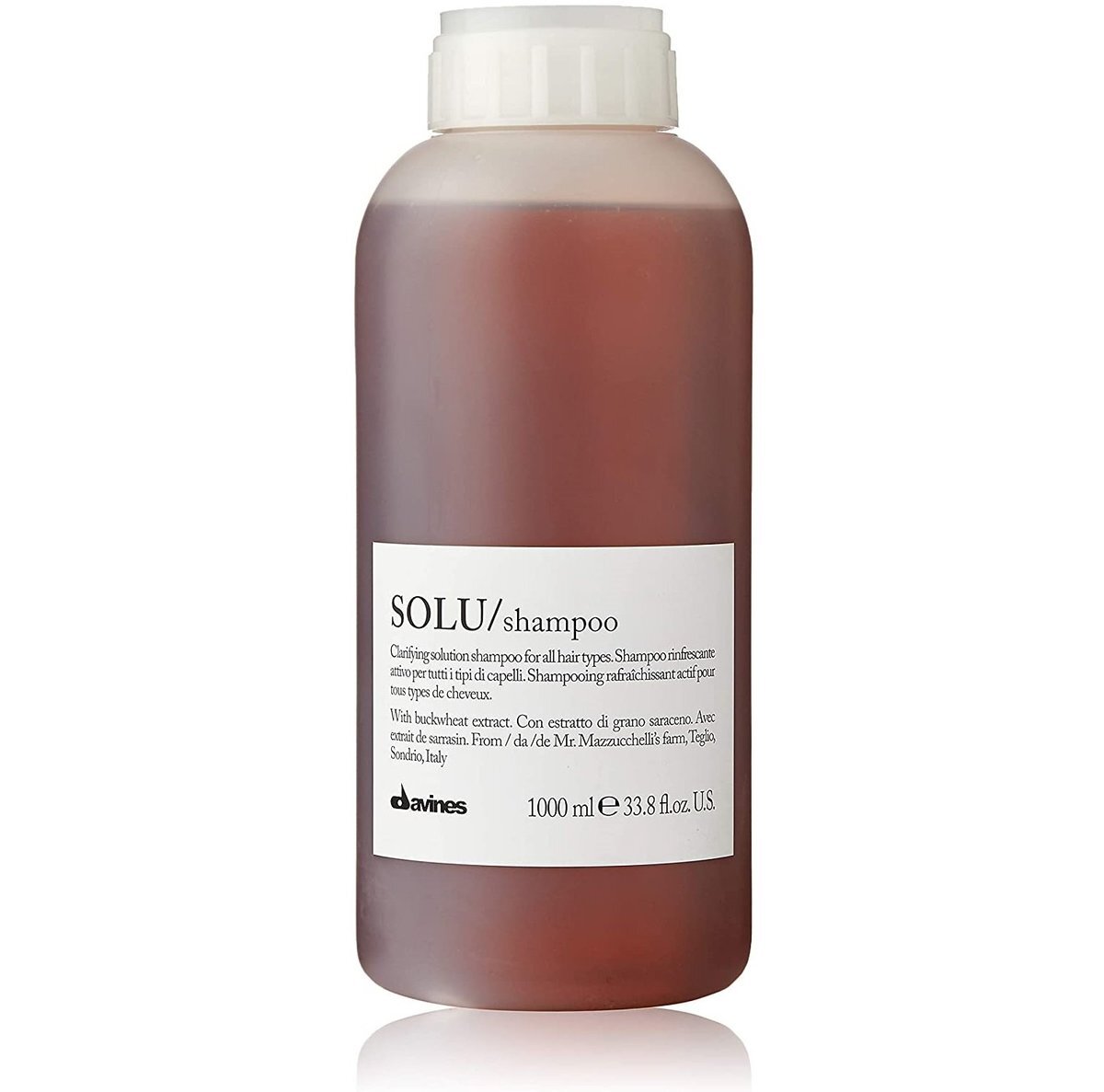 Davines Solu Shampoo 1000ml 達芬尼斯清爽潔淨洗頭水(油脂過盛髮質)