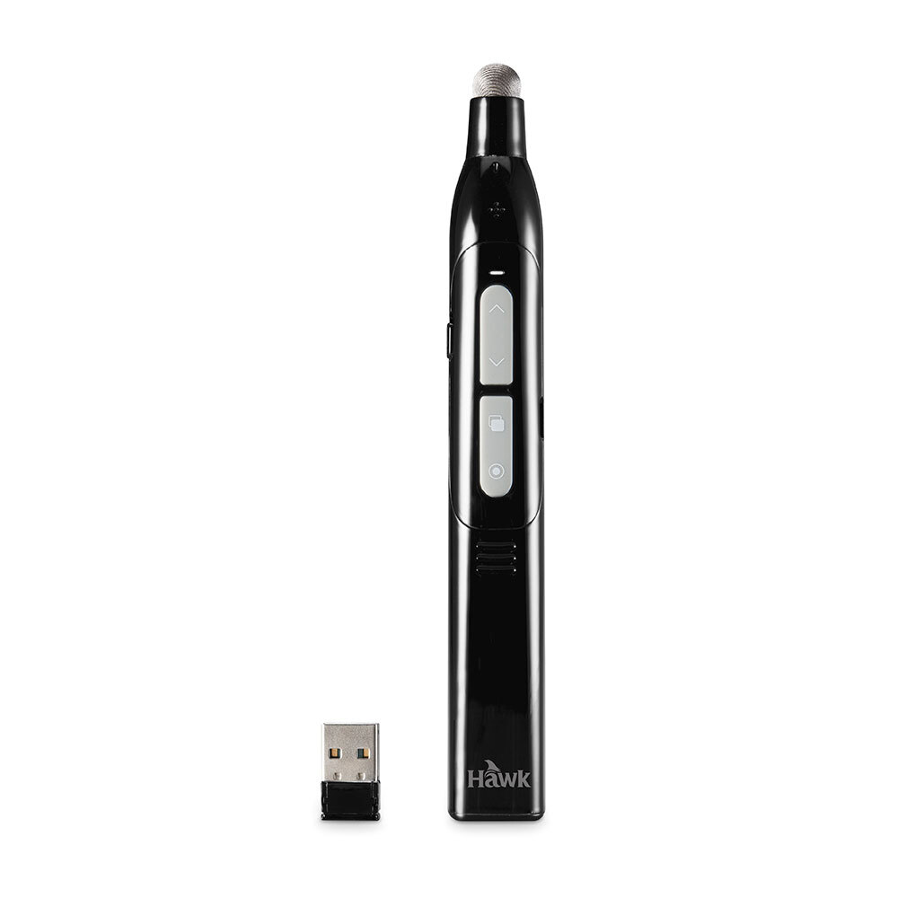 Hawk G880 多功能數位伸縮教鞭簡報器 (黑)