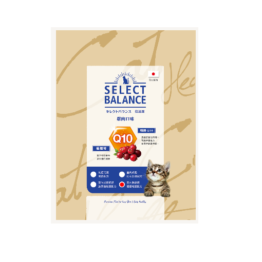SELECT BALANCE 倍適選｜室內熟齡貓/體重維護配方-雞肉 400g原裝包