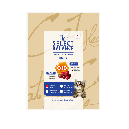 SELECT BALANCE 倍適選｜幼貓呵護成長配方-雞肉 400g 原裝包