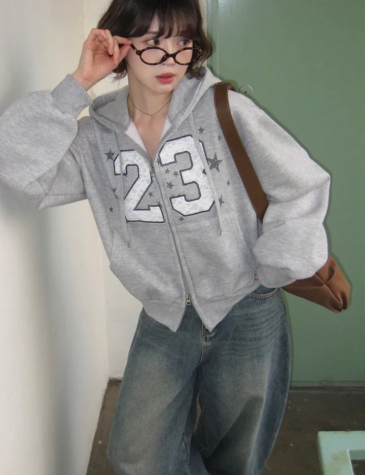 【優惠預訂】韓國LACE 23絨毛底拉鍊外套（4色）