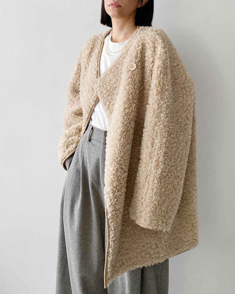 MFO-2838 QQ長版羊毛外套