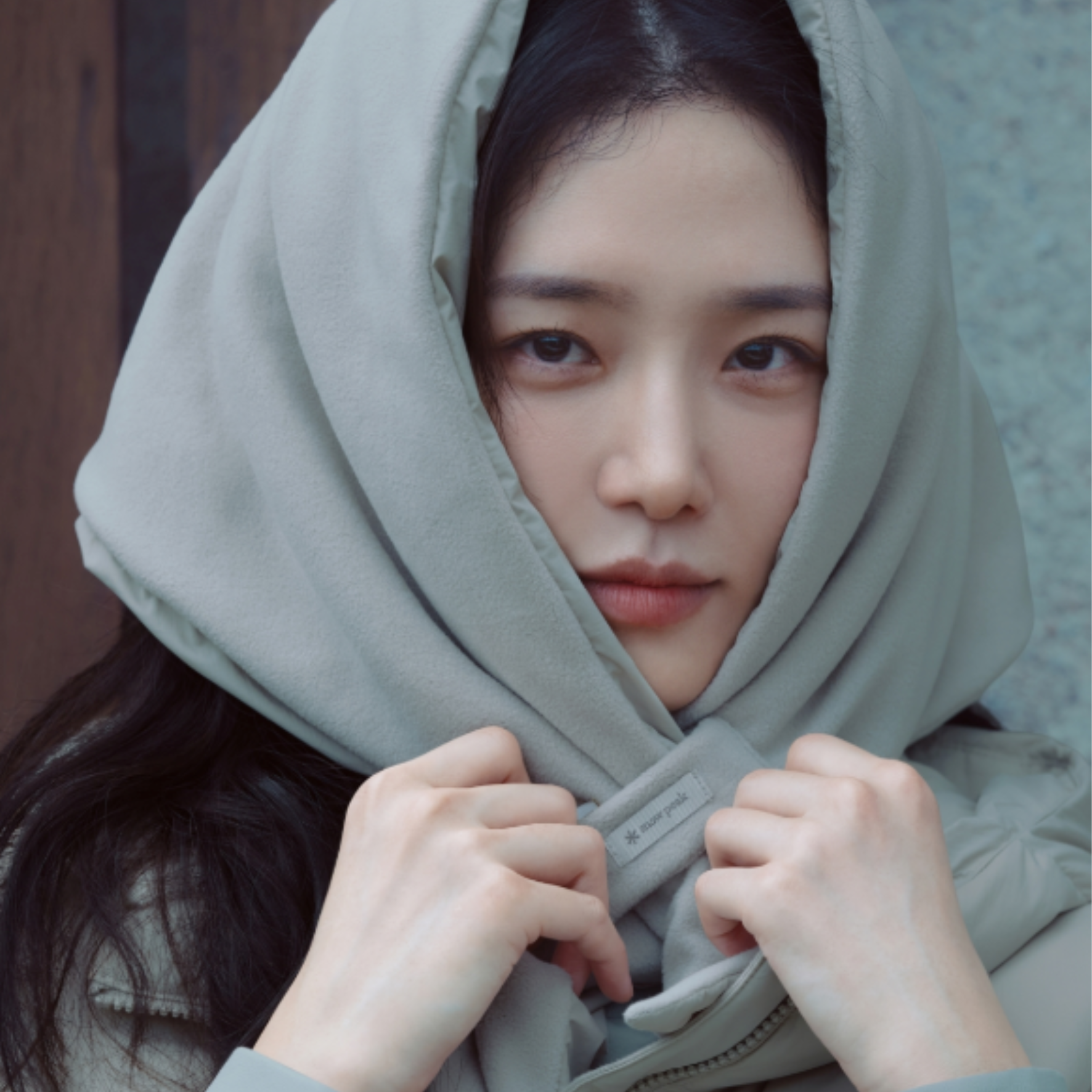 Snow Peak Landair 可雙面使用 PrimaLoft 保暖圍巾 S25WWT-WA05