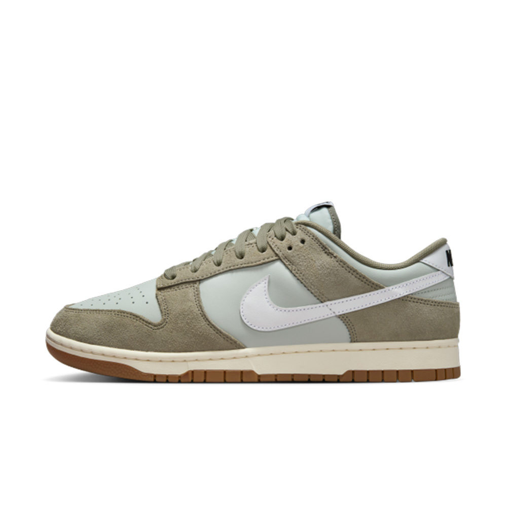 Nike Dunk Low Retro SE Light Silver Light Army Sail White 軍綠麂皮 IB6399-002