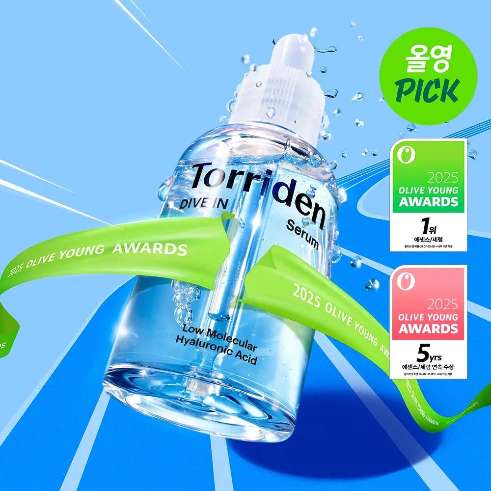 《現貨》Torriden Dive-In Low Molecular Hyaluronic Acid Serum 100mL Limited Set (+50mL+50ml refill+10ml cica serum+10p pads)