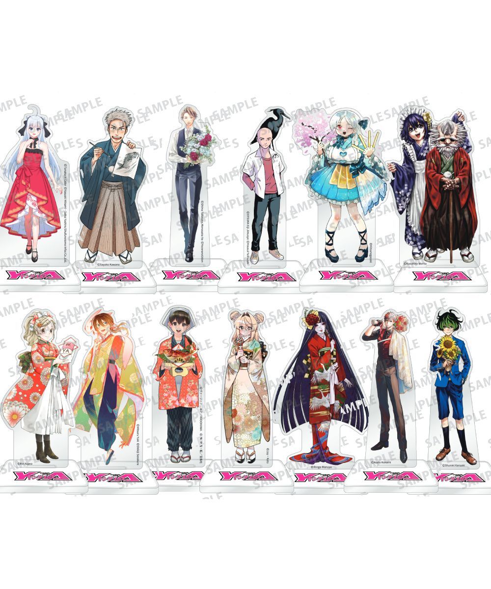 預購-Young Ace15周年紀念　迷你壓克力立牌 系列【日本進口精品】