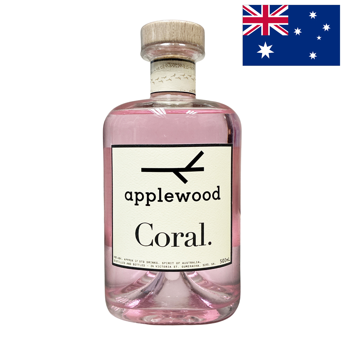 Applewood Coral Gin 43%