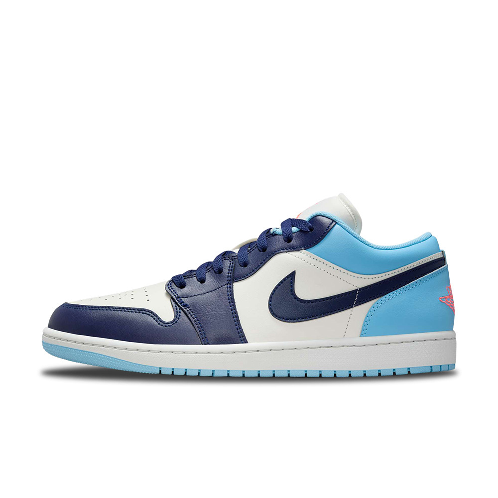 Nike Air Jordan 1 Low Sail Blue Chill 黑藍白 553558-149