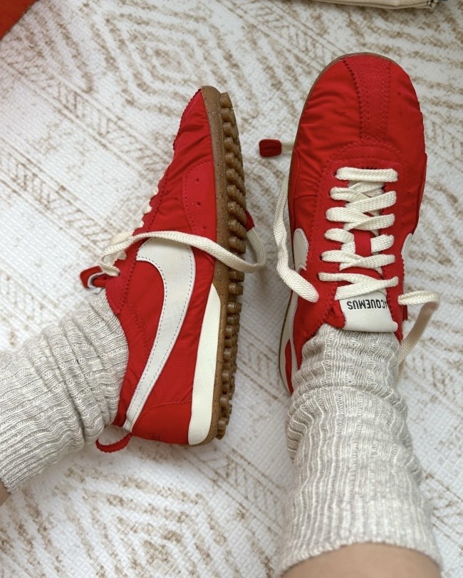 NIKE MOON SHOE X JACQUEMUS 聯名鞋 紅色