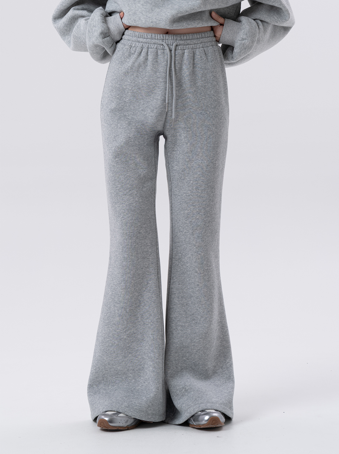 【期間限定】內刷毛喇叭褲