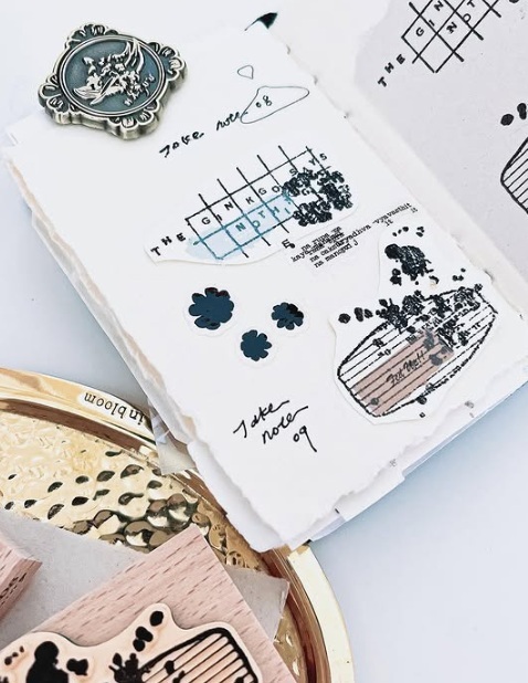 哈秋HA7UU．take notes系列 08/09 櫸木印章 共二款