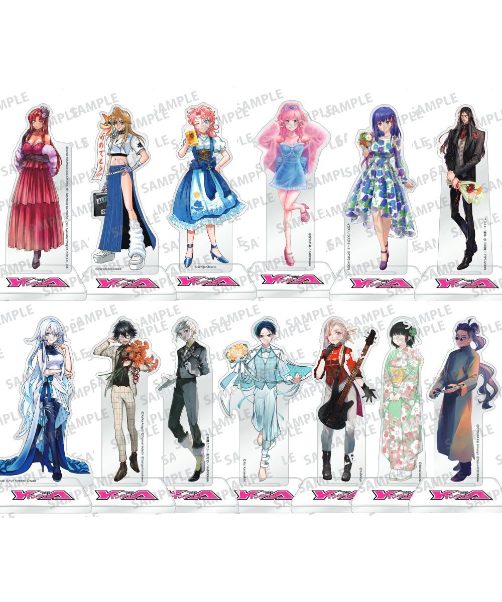 預購-預購-Young Ace15周年紀念　迷你壓克力立牌 系列【日本進口精品】