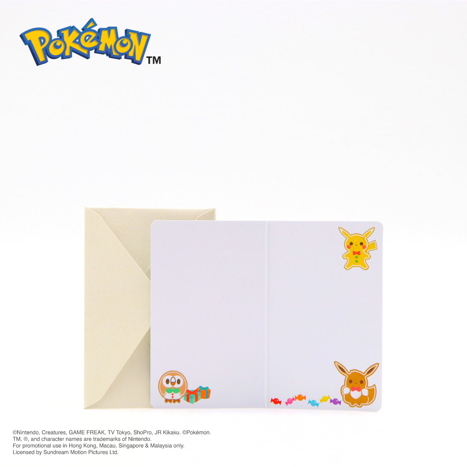 Pokémon Christmas Mini Card - Basket
