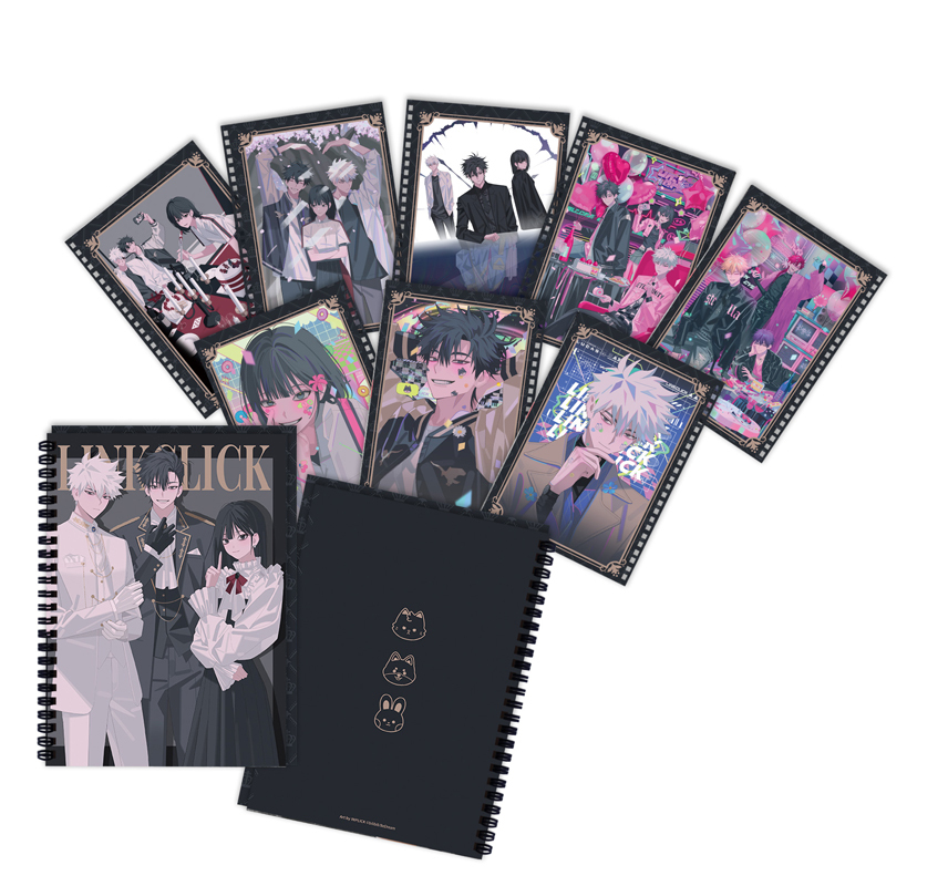 時光代理人-A5圈裝筆記本-三人組