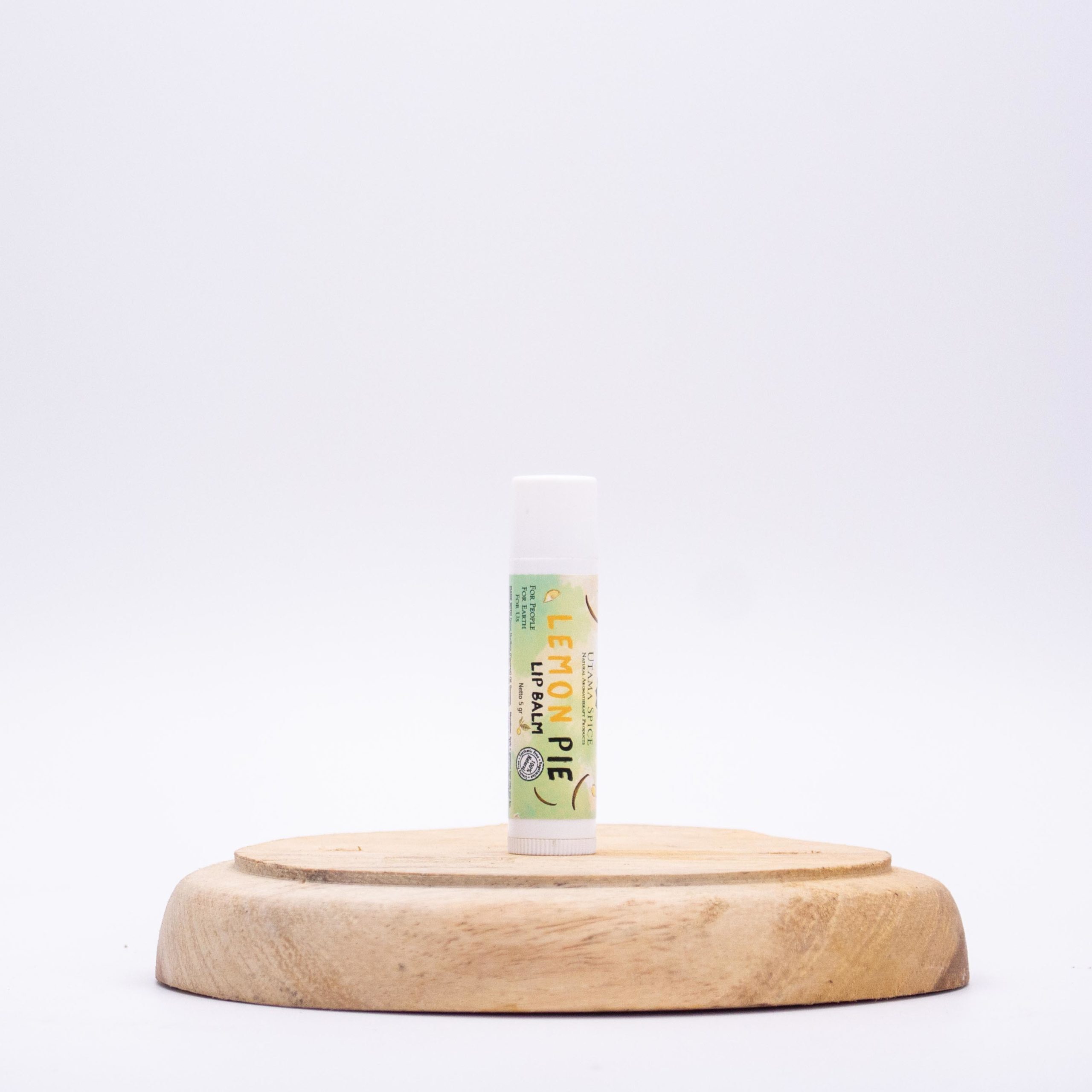 檸檬派護唇膏  Lemon Pie Lip Balm 5g ｜天然保濕、柔嫩甜香｜Utama Spice