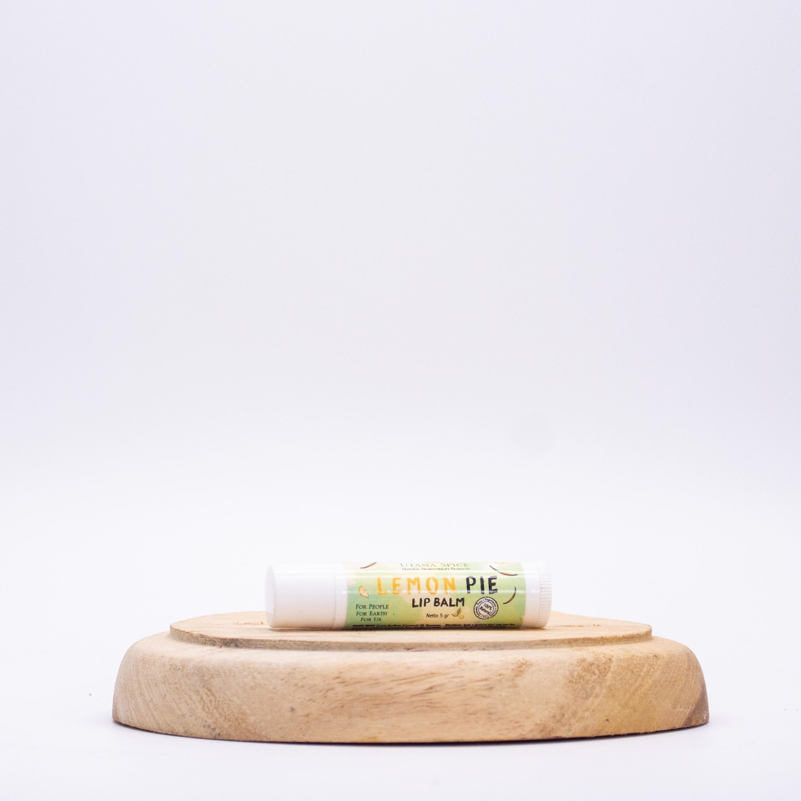 檸檬派護唇膏  Lemon Pie Lip Balm 5g ｜天然保濕、柔嫩甜香｜Utama Spice