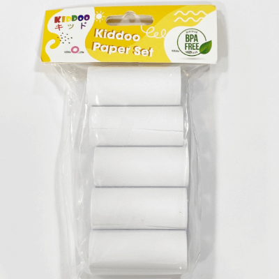 Kiddoo Paper Set (5pcs Thermo Paper)