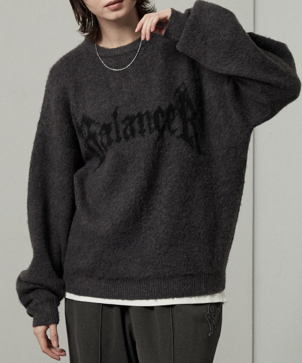 超扯降價>降價>日本 Alfred Alex 字母 印花 寬鬆 毛衣 針織衫 五款