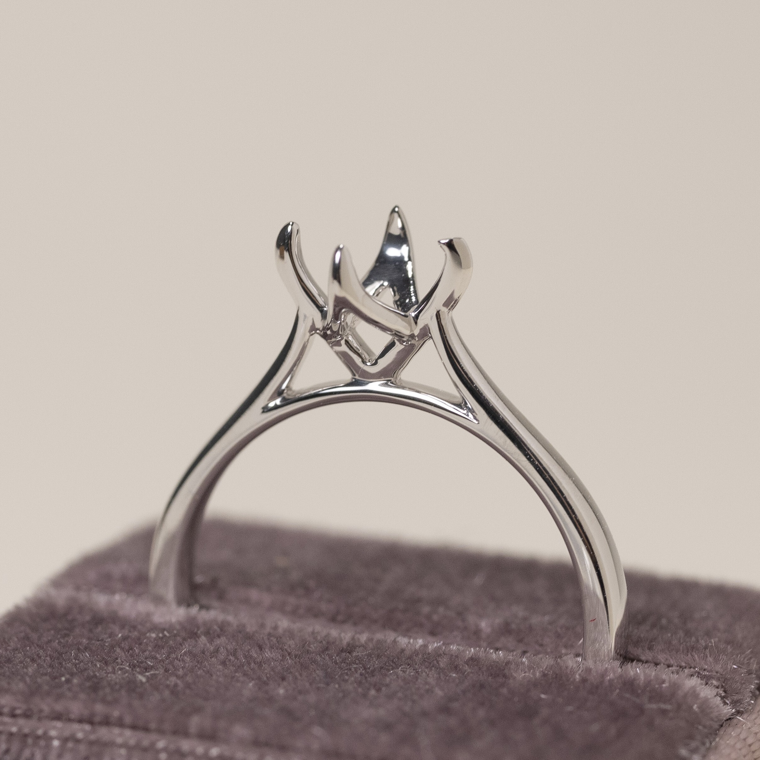 18K 1.00ct Ring Setting