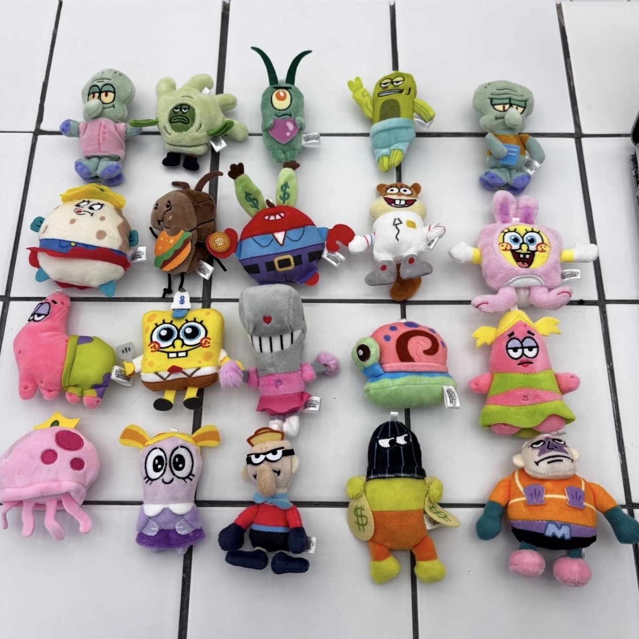 SPONGEBOB 比奇堡 冰箱貼 一日遊系列 毛絨貼貼 盲包