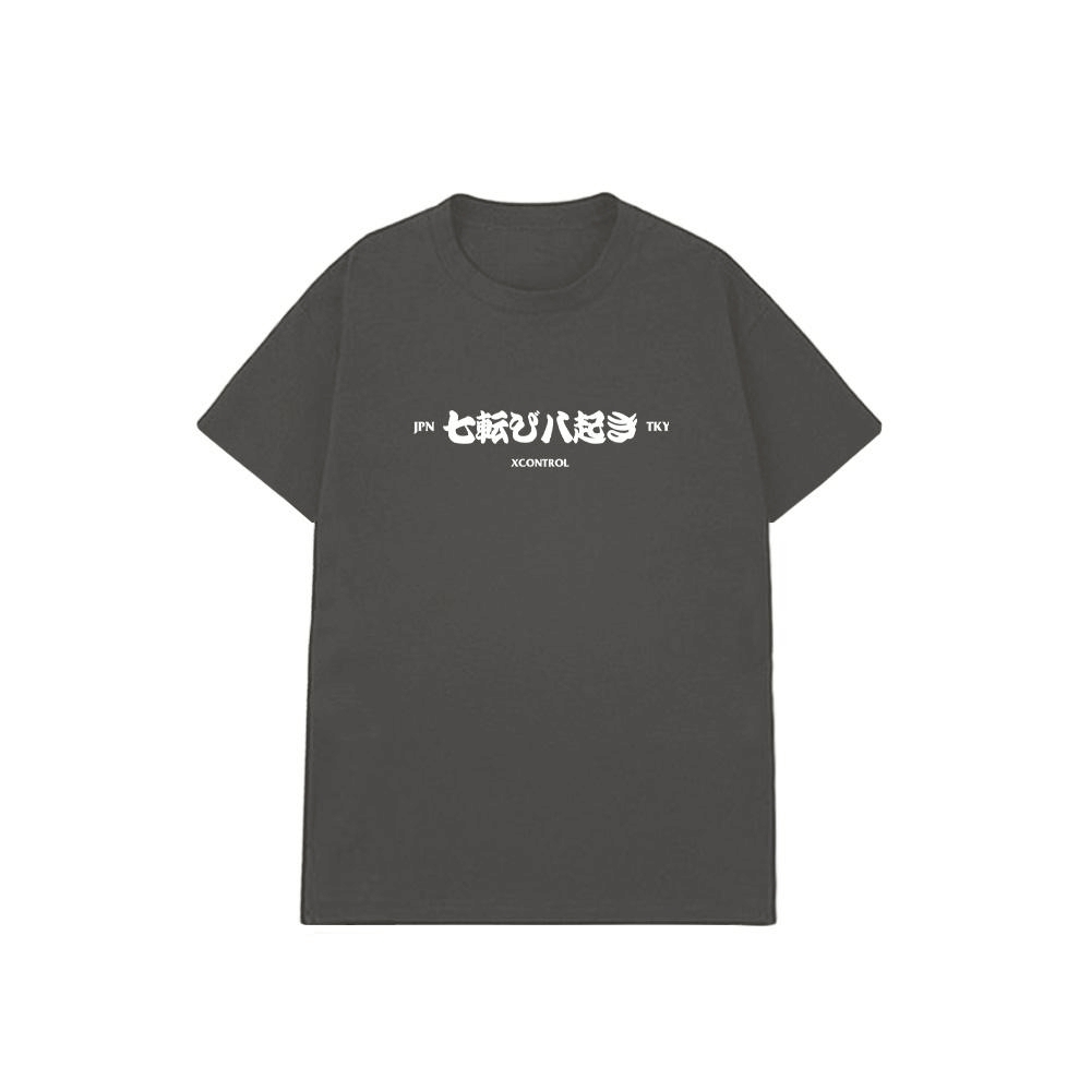 XCTRL 多面立體達摩短T-深灰