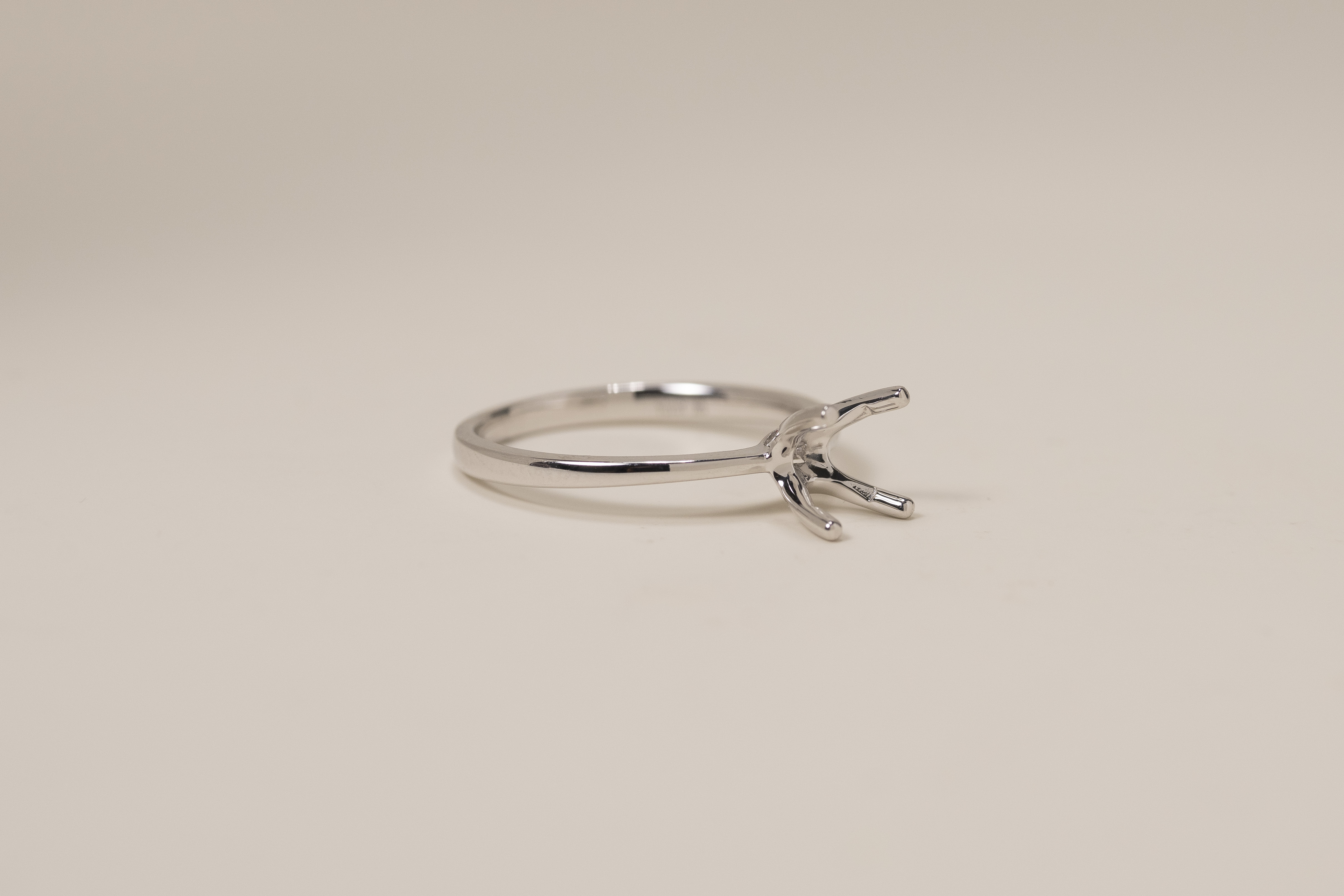 18K 1.00ct Diamond Ring Setting