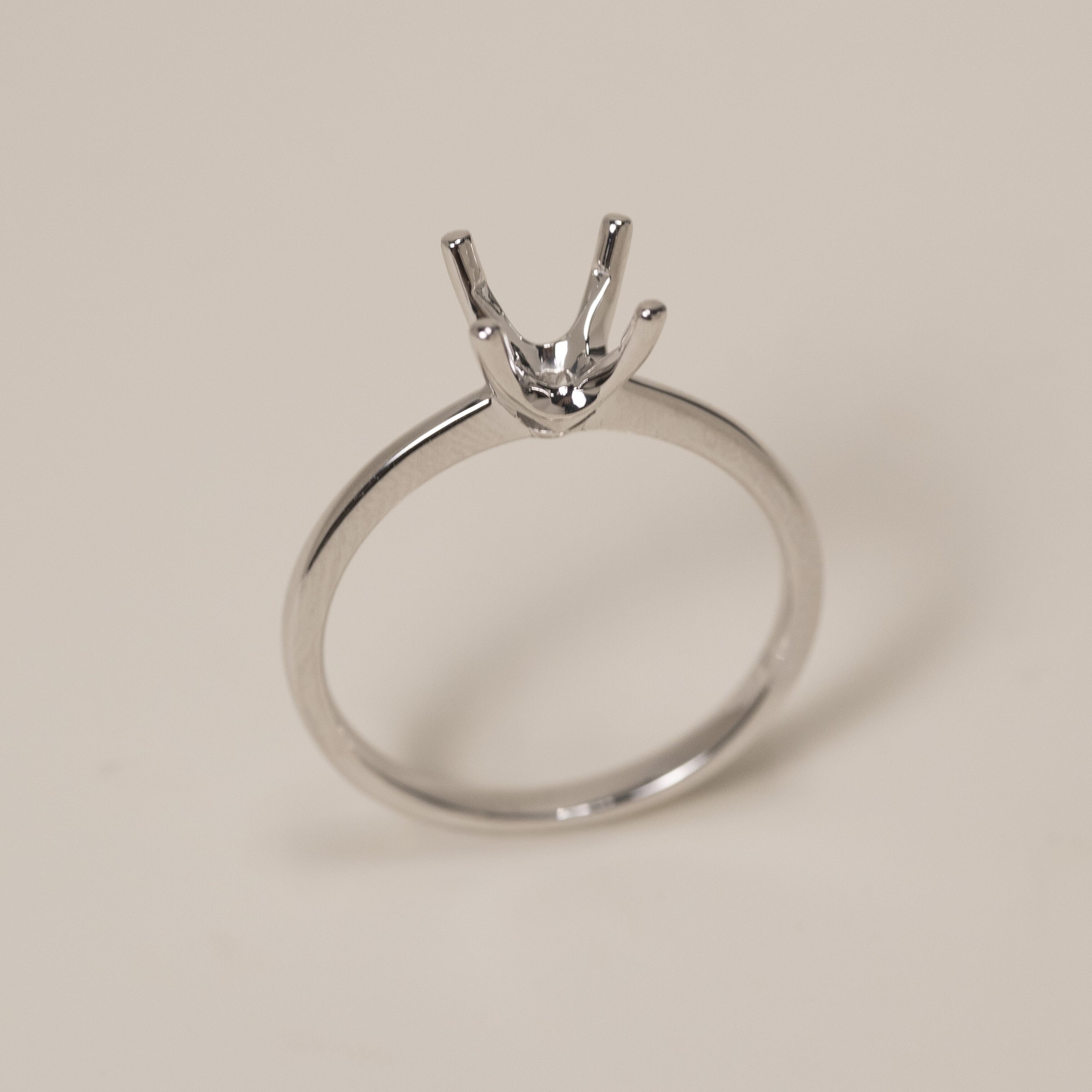 18K 1.00ct Diamond Ring Setting