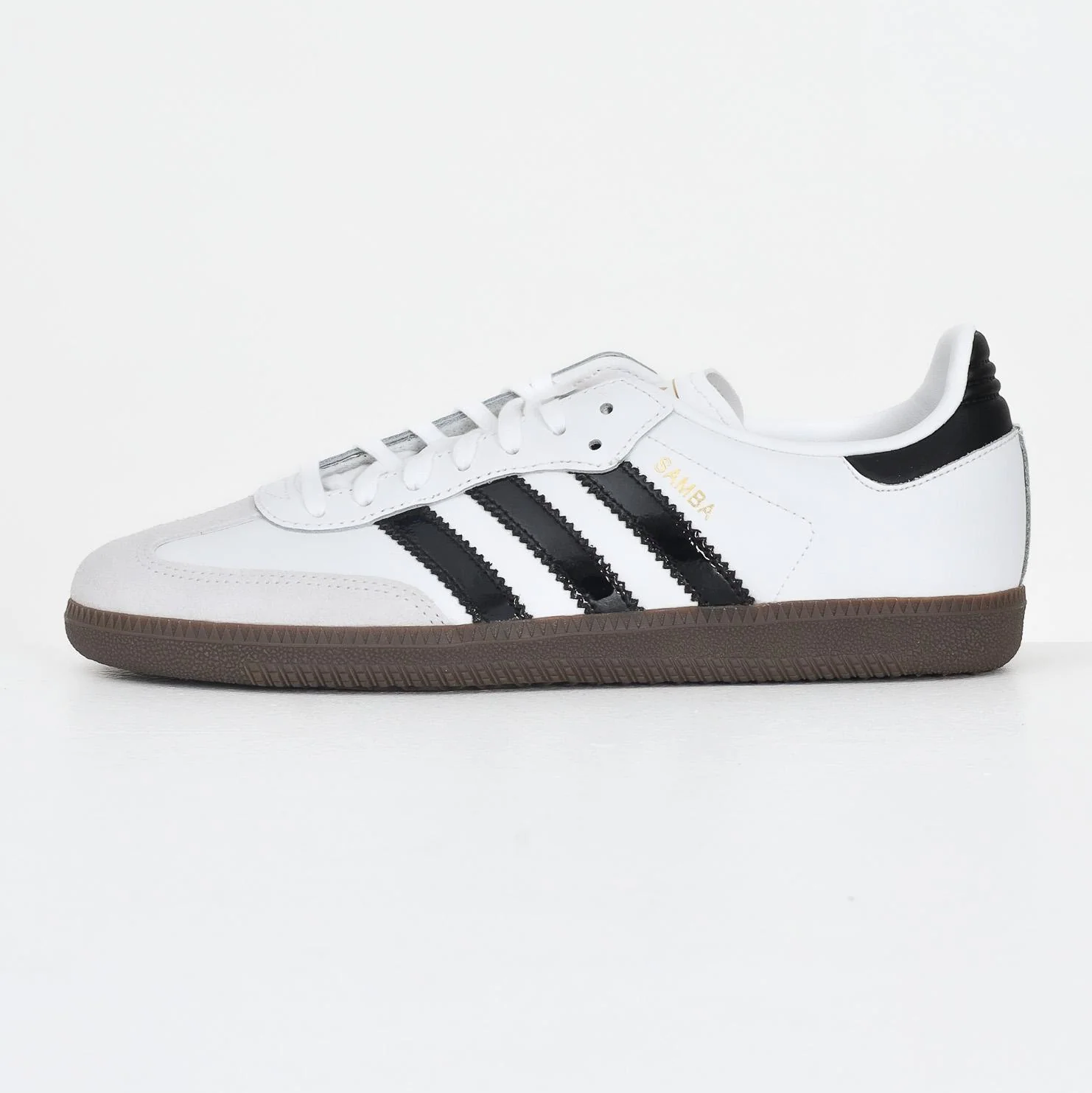 ADIDAS SAMBA OG 女生大童 亮黑間 [限時預訂!]