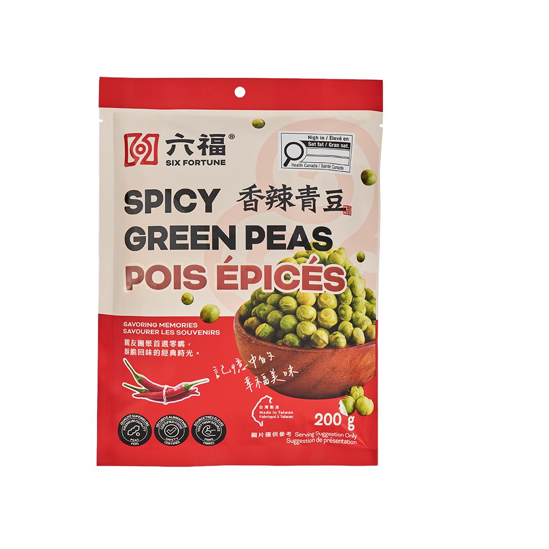 六福香辣青豆 200g